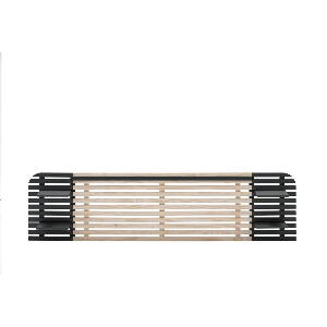 Tăblie de pat din lemn masiv de pin 240x62 cm Dimas – Marckeric