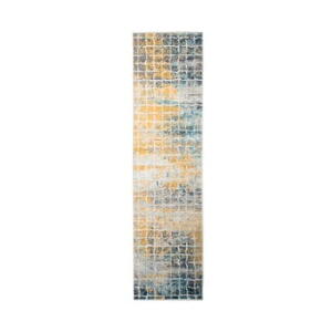 Covor Flair Rugs Urban, 60 x 220 cm, albastru - galben