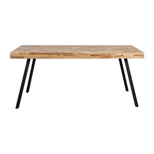 Masă de dining lemn masiv de tec 90x180 cm Suri – White Label