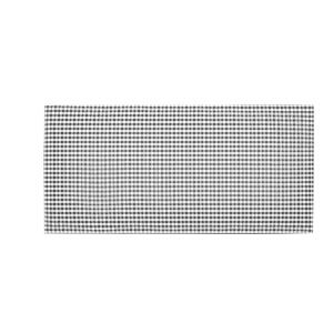 Tăblie de pat neagră-albă tapițată 110x52 cm Marina – Really Nice Things