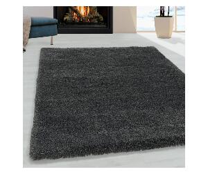 Covor Fluffy Grey 60x110 cm - Ayyildiz Carpet, Gri & Argintiu
