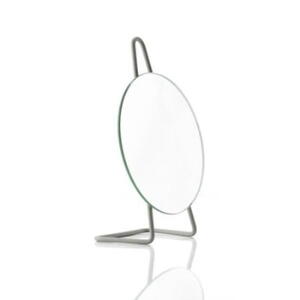 Oglindă cosmetică pentru masă Zone A-Mirror, ø 31 cm, gri închis