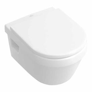 Set vas WC suspendat Villeroy & Boch Architectura COMPACT Alb cu capac Soft Close