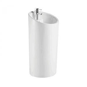 Lavoar freestanding alb 46 cm, rotund, Fluminia Jussac