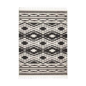 Covor Asiatic Carpets Taza, 200 x 290 cm, alb-negru