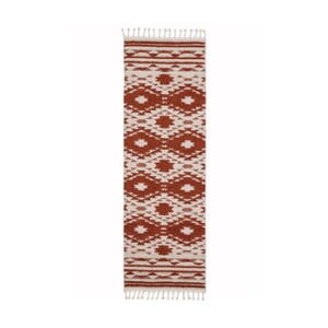 Covor Asiatic Carpets Taza, 80 x 240 cm, portocaliu