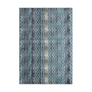 Covor Asiatic Carpets Wave, 120 x 170 cm, albastru