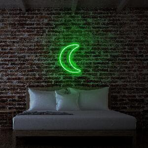 Aplica de Perete Neon Semi Luna, 22 x 26 cm