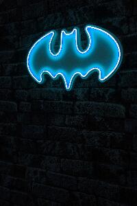 Lampa Neon Batman Bat Light, Albastru, 45X3X25 Cm