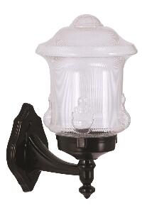 Lampă de perete de exterior BAP 555 Outdoor Wall Lamp, Negru, 25x28x20 cm