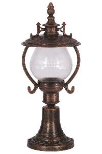 Lampă de perete de exterior BSU 090909 Outdoor Wall Lamp, Maro, 25x57x25 cm