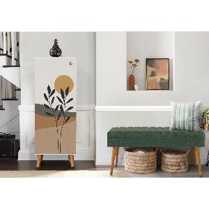 Set de mobilier pentru hol Vegas Sonomo - 200 - 0900 Hallway Furniture Set 50, Alb, 105x50x40 cm