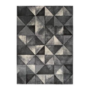 Covor Universal Delta Triangle, 57 x 110 cm, gri