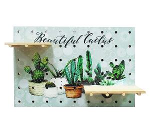 Raft de perete Beautiful Cactus Modify - Fedor, Albastru