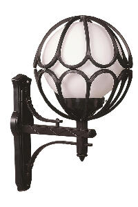 Lampa de exterior, Avonni, 685AVN1133, Plastic ABS, Alb/Negru
