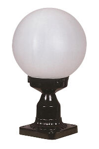 Lampa de exterior, Avonni, 685AVN1149, Plastic ABS, Alb/Negru