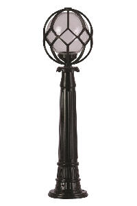 Lampadar de exterior, Avonni, 685AVN1114, Plastic ABS, Negru