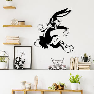Accesoriu decorativ de perete metalic Bugs Bunny 2