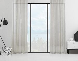 Cortina transparentă Sheer Curtain Antonio 1, Ecru, 140x245 cm