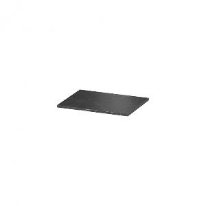 Blat pentru mobilier baie Cersanit Larga 60 cm, negru marmura