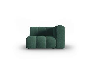 Modul canapea dreapta 1 loc, Lupine, Micadoni Home, BL, 114x87x70 cm, poliester chenille, verde