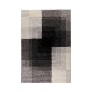 Covor Flair Rugs Plaza, 120 x 170 cm, gri - negru