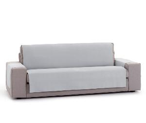 Husa pentru canapea cu 4 locuri Levante Grey 190x95x220 cm - Eysa, Gri & Argintiu