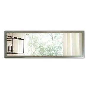Oglindă de perete Oyo Concept, 105x40 cm, argintiu