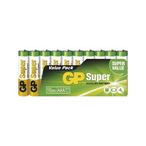Set 10 baterii alcaline EMOS GP Super AAA