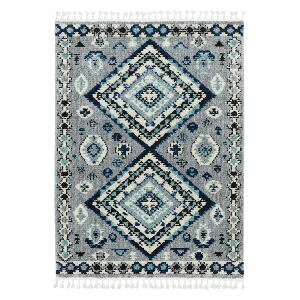 Covor Asiatic Carpets Ines, 200 x 290 cm, albastru