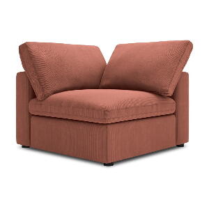 Modul de colț pentru canapea reversibil Windsor & Co Sofas Galaxy, roz