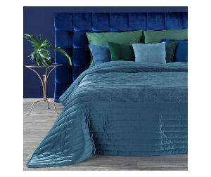 Cuvertura matlasata Frida Navy Blue 220x240 cm - Eurofirany, Albastru