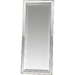Oglinda de perete Sarde, argintiu, 158 x 69 x 3 cm