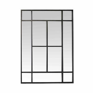 Oglinda Harldson, negru, 140 x 100 x 3 cm