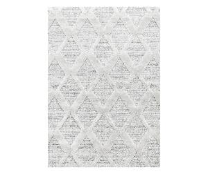 Covor Ayyildiz Carpet, Pisa, 80x150 cm, polipropilena termoizolata Shaggy - Ayyildiz Carpet, Gri & Argintiu