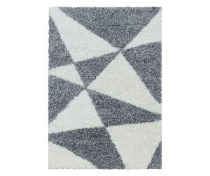 Covor Ayyildiz Carpet, Tango Grey, 60x110 cm, polipropilena - Ayyildiz Carpet, Gri & Argintiu