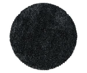 Covor Fluffy Anthracite 120x120 cm - Ayyildiz Carpet, Gri & Argintiu