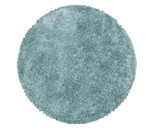 Covor Fluffy Blue 120x120 cm - Ayyildiz Carpet, Albastru