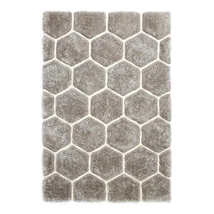 Covor Think Rugs Noble House, 180 x 270 cm, gri-alb