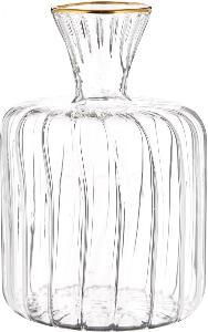 Vaza decorativa Plinn, sticla, transparent, 7 x 10 cm