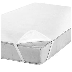 Husa protectoare pentru saltea Wayfair Sleep, bumbac, alb, 90 x 200 cm
