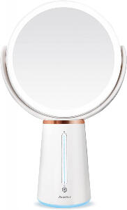 Oglinda de machiaj Auxmir, LED, plastic, 33 cm