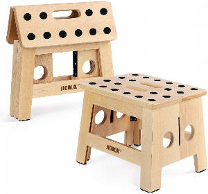 Scaun pentru copii Jiodux, lemn, maro