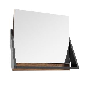 Oglinda cu etajera Defra Op-Arty nuc rockford 64x59 cm