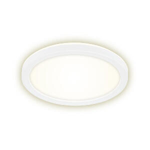 Plafoniera Brixtin, LED, plastic, alb, 2,8 x 19 x 19 cm