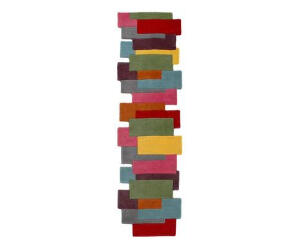 Covor Jeff, lana, multicolor, 150 x 90 cm