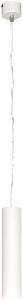 Lustra tip pendul Licht-Erlebnisse, metal, alb, 5,5 x 5,5 x 120 cm