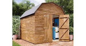 Magazie din lemn tratat Dutch Barn, 2.59x2.5, Dunster House
