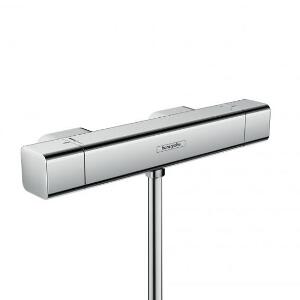 Baterie dus cu termostat Cool Contact Hansgrohe Ecostat crom