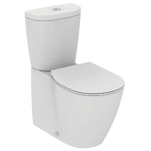 Set vas WC de pardoseala cu rezervor si capac Ideal Standard Tesi Connect